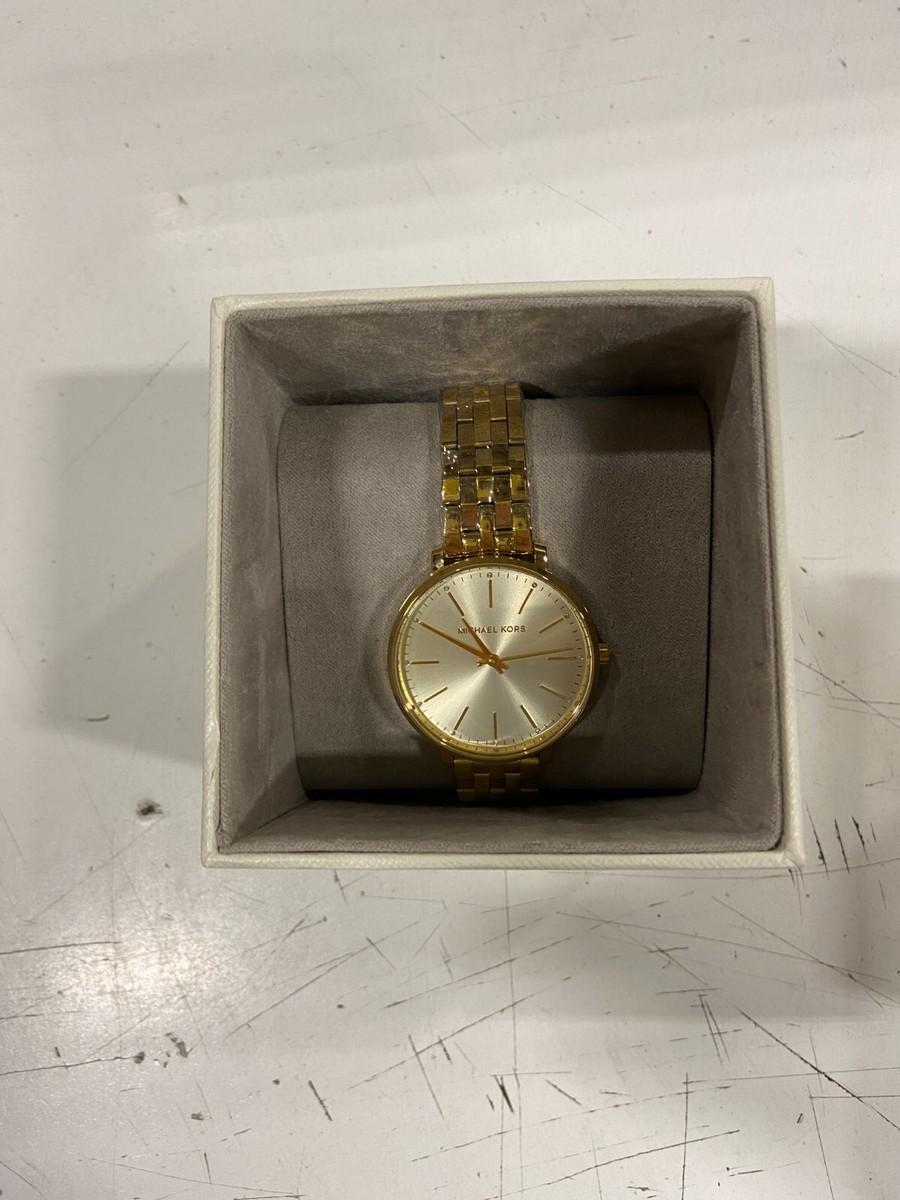 Michael Kors Women\'s Watch MK3898 Pyper Quartz Gold Stainless Steel 38mm Michael Kors Pyper Quartz Gold Dial Gold Steel Strap Watch  main image 3