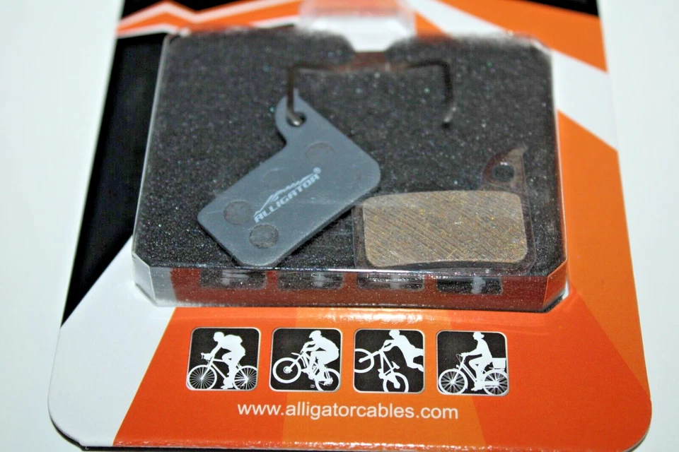 Pastillas de freno de disco semimetálicas para bicicleta Alligator SRAM rojo 22 Force 22 CX1 Rival Foto 4 de 4