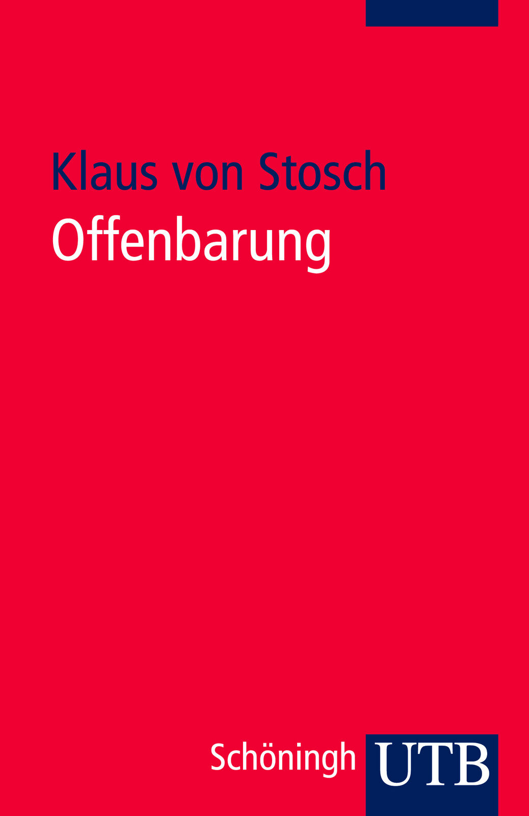 Thumbnail - Klaus Von Stosch / Offenbarung