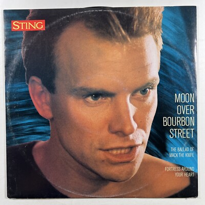 Sting  Moon Over Bourbon Street  LP/Single A&M Records AMY 305 (EX) UK 1985