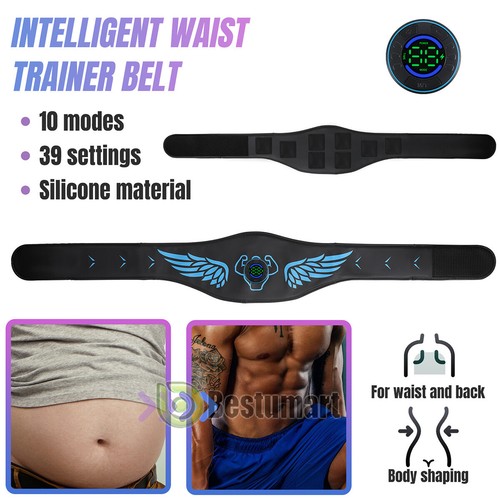 EMS Stimulator Muscle Abdominal Toner Hip Trainer Belt Fitness Workout Equipment - Picture 97 of 102