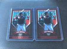 Yoan Moncada 2015 Panini Elite Extra Edition Rookie 2 Card . rookie card picture