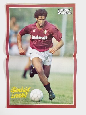 Guerin Sportif N°14-1991 – Affiches Lentini, Maradona, Napoli, Rainier, Schillaci