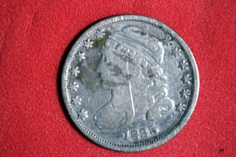 ESTATE FIND 1835 - CAPPED BUST DIME!!  #N03866