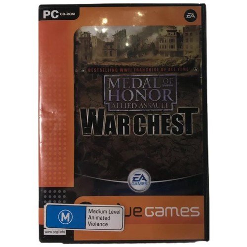 Medal Of Honor Allied Assault War Chest Fat Case - Inc. Spearhead & Breakthrough - Picture 1 of 8