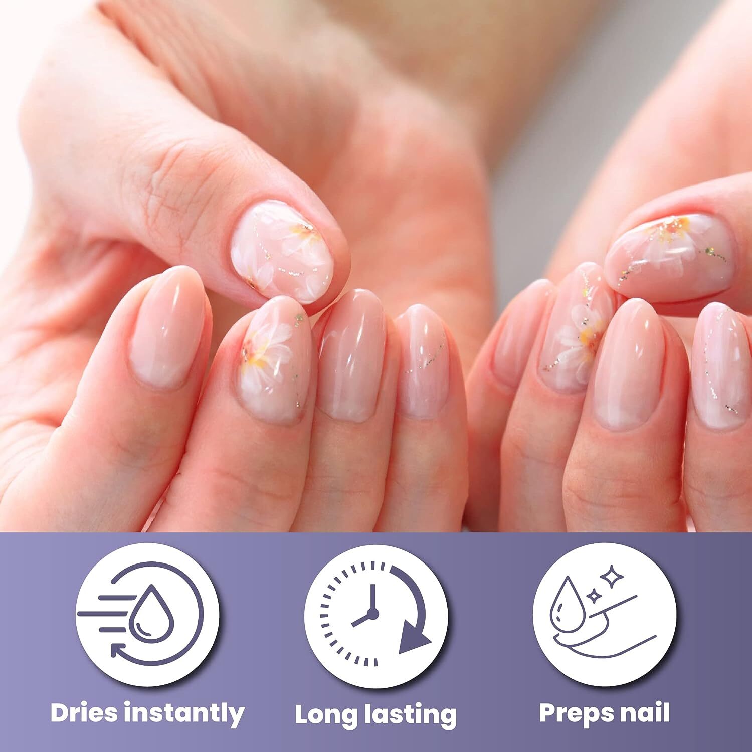 Mia Secret Professional Acid Free Natural Nail Prep Dehydrator, 15ml