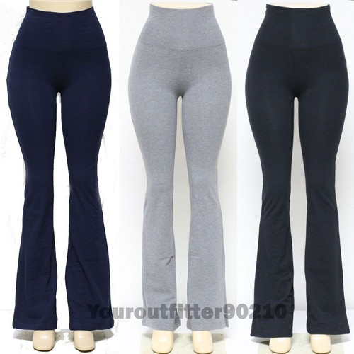 YOGA Pants Athletic GYM Fold over 
