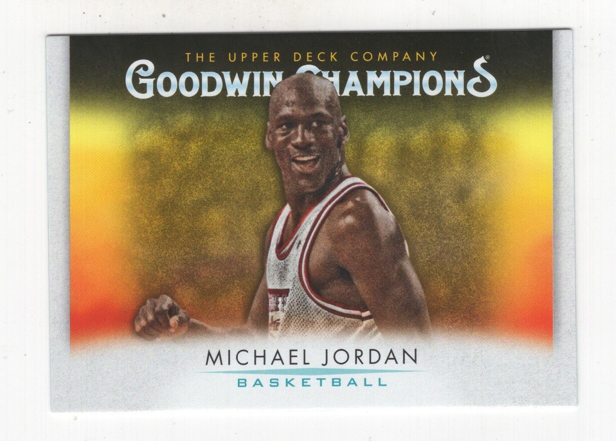 2021 UPPER DECK GOODWIN CHAMPIONS MICHAEL JORDAN BASKETBALL #61 | eBay