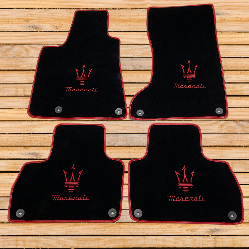 Luxury Car Mat,Velour Car Floor Mats For Maserati Maserati Quattroporte 2012+