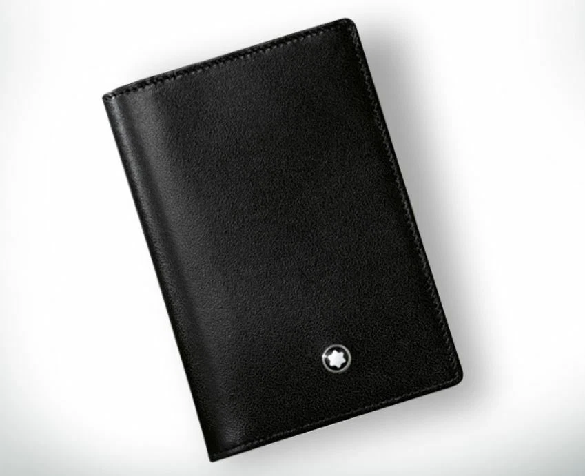 Montblanc 7167 Meisterstuck Business Card Holder Leather Wallet