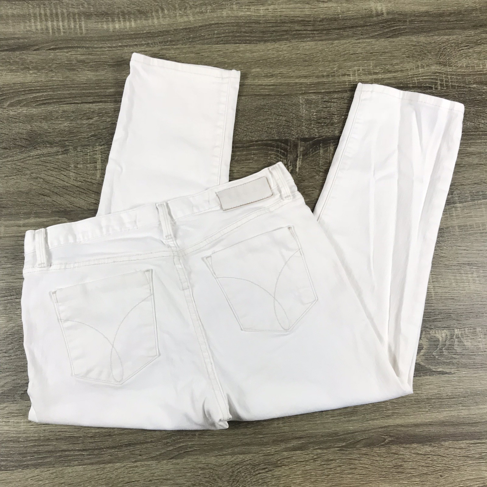 calvin klein white skinny jeans