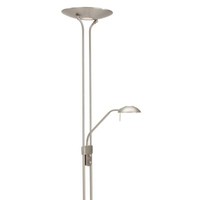 Stehlampe Deckenfluter Dimmbar Led Stehleuchte Leseleuchte Verstellbar H 180 Cm