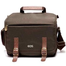 Canon EOS Bag in Bag 2347 DSLR SLR Camera Shoulder Bag Inner Pouch Dark Brown 