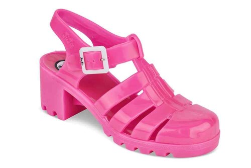 Ladies jelly shoes heels sandals holiday beach party glitter women - JUJU Babe - Picture 33 of 50