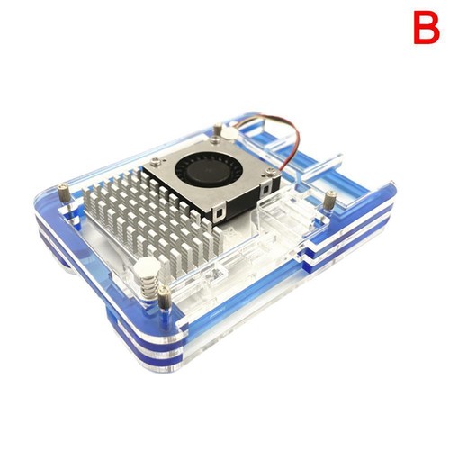 For Raspberry Pi 5 4GB/8GB 5 Layers Acrylic Case F0U9 - Afbeelding 9 van 11