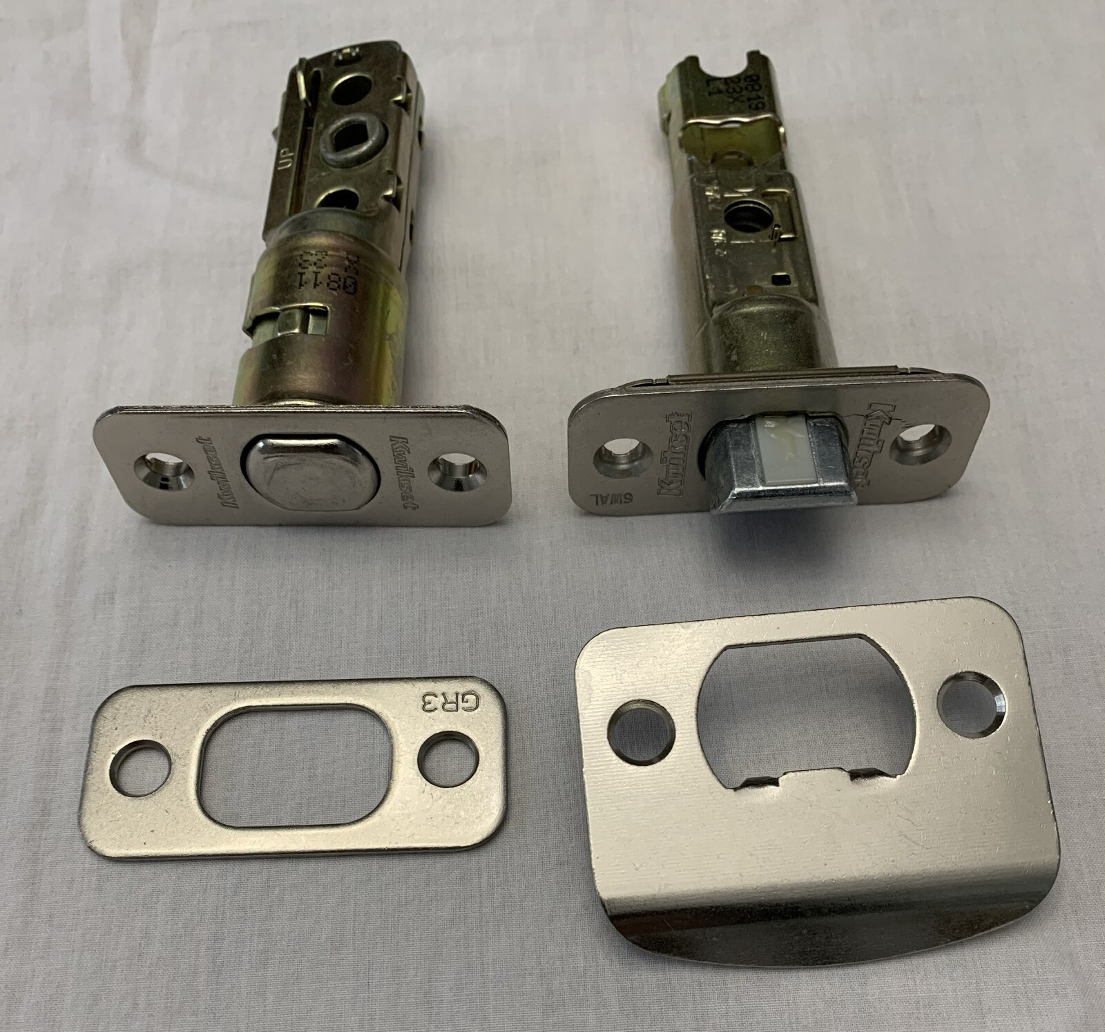 Kwikset Dakota Handleset Deadbolt Keyed One Side With SmartKey Satin