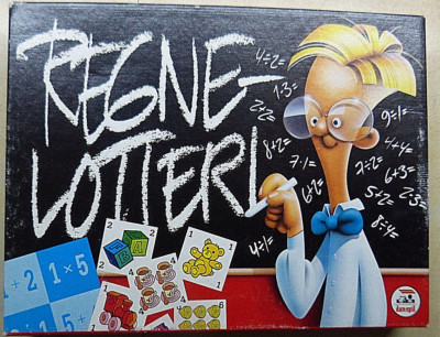 12942. Regne - Lotteri  -  Rechnen Lotto  -  K.E. Leg