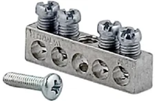 Square D, Ground Bar Kit, For 70A 2 Space Main Lugs Load Center, 