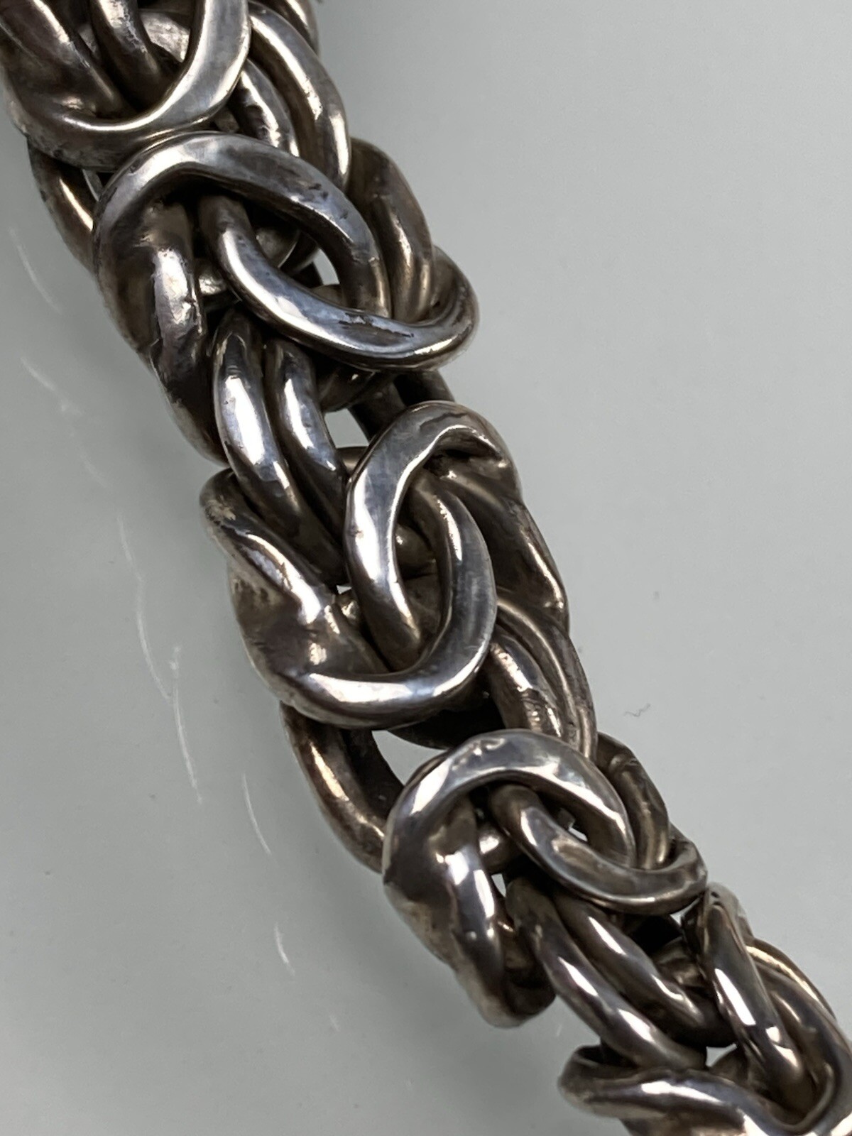 VTG Ecclissi Sterling 925 Solid Silver  Byzantine… - image 6