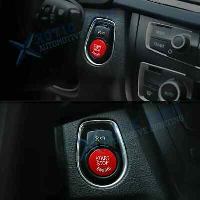 Red Engine Start Stop Push Button Cover Trim For BMW F20 F23 F30 F32 F10 F12 F4!