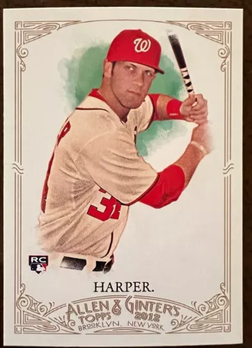 2012 Allen & Ginter BRYCE HARPER RC #12