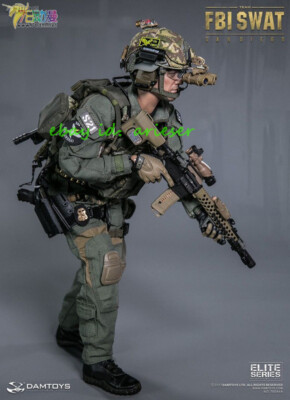 Dam 1/6 78044a Fbi Swat Team Agent San Diego Action Figure New In