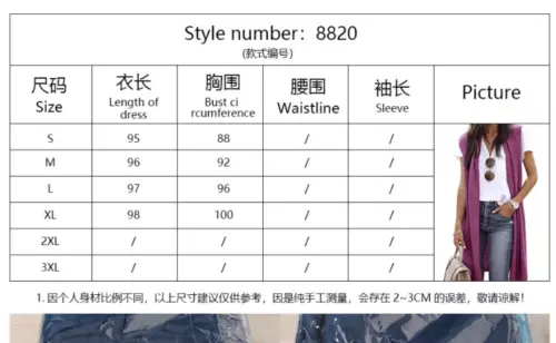 Women's Casual Sleeveless Open Front Tunic Vest Long Cardigan Tops Waistcoat New - Picture 2 of 30