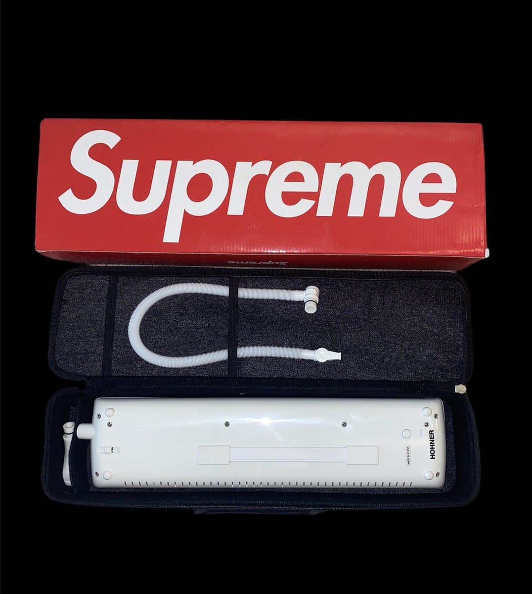 SupremeシュプリームHohner Melodica ピアニカ Supreme x Hohner Melodica White FW18 Fall Winter keyboard