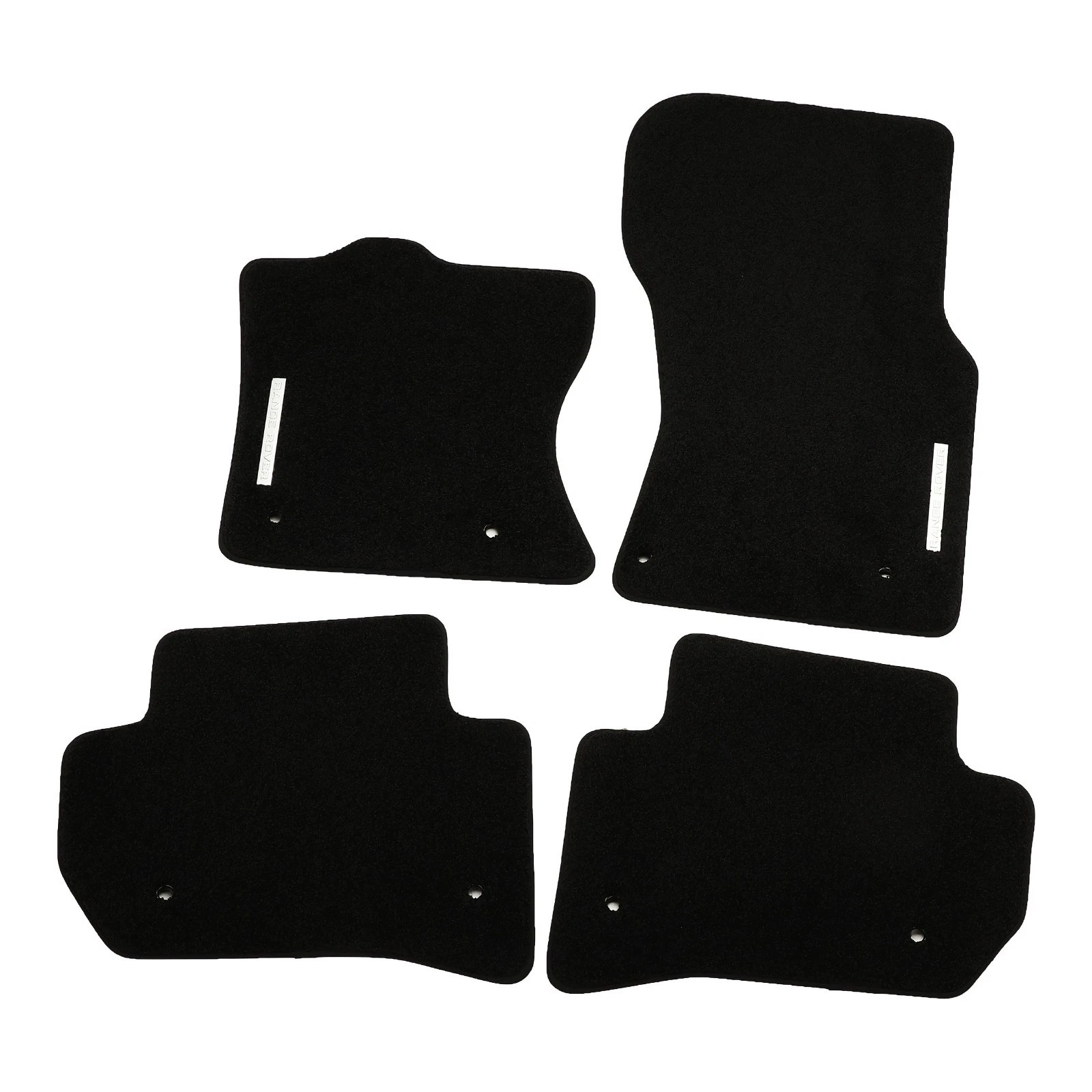 Genuine Land-Rover 2018-2023 RR Velar Luxury Carpet Mats - Ebony, Lhd VPLYS0419