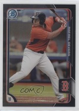 2015 Bowman Chrome Prospects Asia Exclusive Black Refractor Rafael Devers 02v3