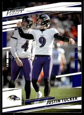 2022 Panini Prestige Justin Tucker Baltimore Ravens #27
