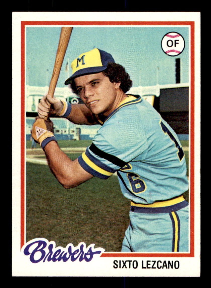 1978 Topps #595 Sixto Lezcano
