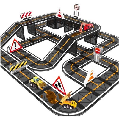 Magnetic Tiles for Boys and Girls - Construction Theme