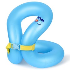 Hyfoo Floaties Swim Vest for Child, Portable Inflatable Pool Floats Swimming ...