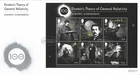 2016 Jersey Centenary of Einstein's Theory of General Relativity Mini Sheet FDC