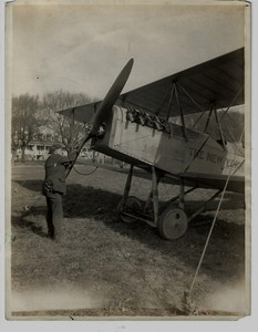 1916 Early Aviation photo 1st AIRMAIL FLIGHT Chicago NY Times Victor Carlstrom