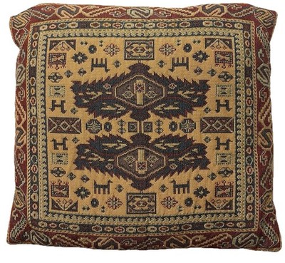 Buckingham Tapestry  Sumak Baluch Accent Throw Pillow Ethnic Boho 12x11 England
