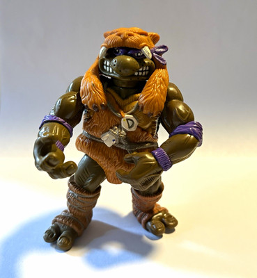 1993 Vintage TMNT Teenage Mutant Ninja Turtles Donatello Don Caveman