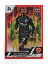 2022-23 Topps Chrome Randal Kolo Muani #149 Rookie RC Gold Seismic SSP