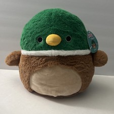 Squishmallows Fuzzamallows Avery the Mallard Duck 12" Plush NWT