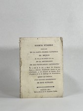 Francisco Rojas y Andrade / Sermon Fúnebre Predicado en la Santa Iglesia