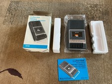 Vtg Mint Emerson CR 45 Portable Cassette Player Recorder  Manual