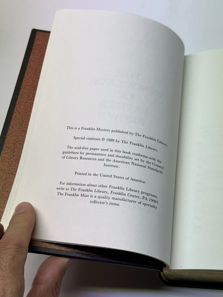 Franklin Library The Innocence of Father Brown - G.K. Chesterton RARE LN HC - Image 4 of 4