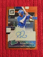 Reginald Preciado 2022 Donruss Optic Red Mojo Auto #17/99 Cubs Prospect