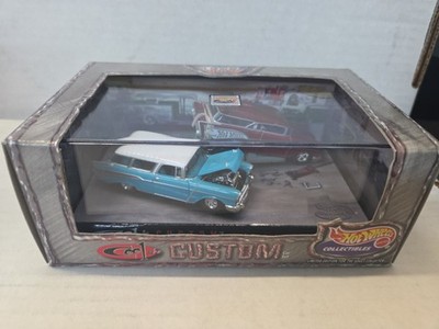 Hot Wheels Collectibles 1957 Chevy Nomad Set Cool N Custom Classics Series 3