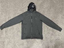 Air Jordan Nike Toronto Hooded Top Gray Mens Track Jacket Mens Size L 828208-010