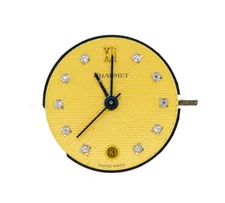 Chaumet Calibre 956.114 Gold Tone Diamond Dial 7J Quartz Watch Movement