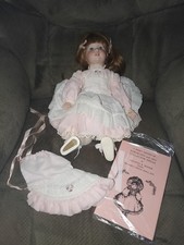 China Porcelain Dolls Shirley Temple Dolly Dingle Musical Christmas Handmade...
