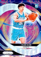 Tidjane Salaun 2024-25 Panini Prizm #22 Instant Impact Prizms Silver