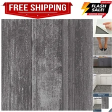 Vanleer Peel & Stick Floor Tiles, Grey